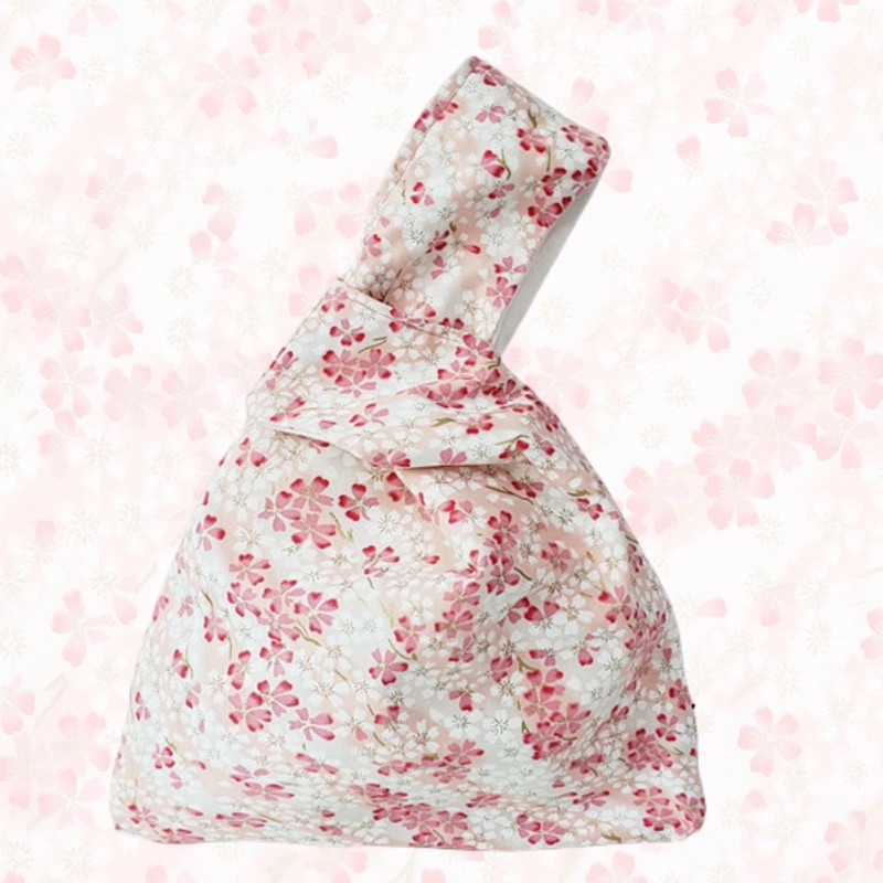 [NOVUS VENTUS] Japanese Style Japanese Pattern Drawstring Bag, Women's Bag,