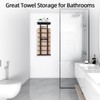 STWWO Bathroom Towel Storage Rack, Towel Racks for Bathroom Wall