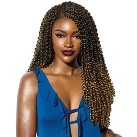 MULTI PACK DEALS! Sensationnel XPRESSION 3X Ruwa Pre-Stretched Braids Water Wave 18" (2-PACK, 1B)