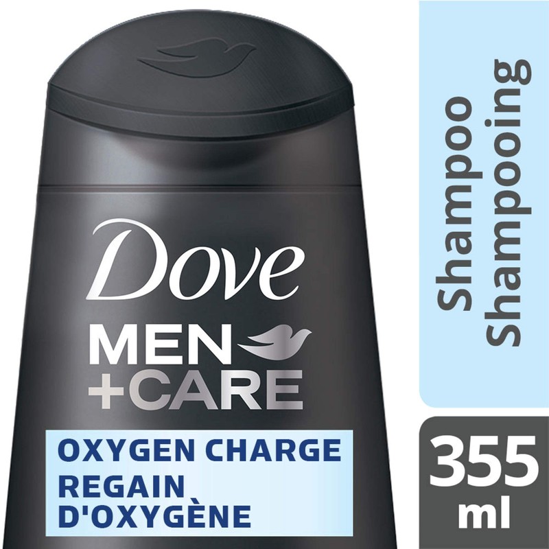 Dove Men+Care Shampoo Oxygen Charge 355 ML