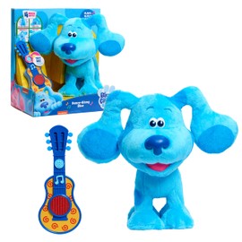 Blue’s Clues & You! Dance-Along 12-inch Blue Plush Stuffed Animal, Guitar Plays Music from the Show, Dog, Kids Toys for Ages 3 Up by Just Play