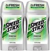 Speed Stick Deodorant, Fresh, 3 Ounce (Pack of 2)