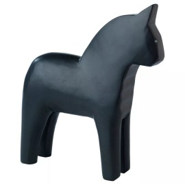 IKEA New! IKEA FINANSIELL Decoration Horse  Black 5" 304.457.12