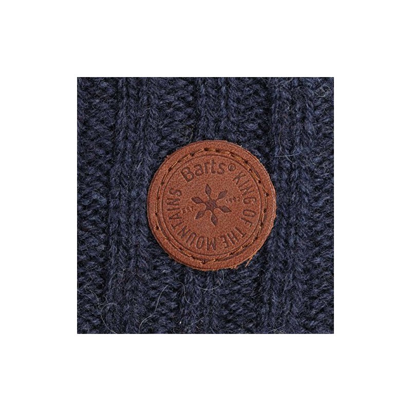 Barts Boy's Haakon Turnup Beret, Blue (Navy 003h), One (Size: