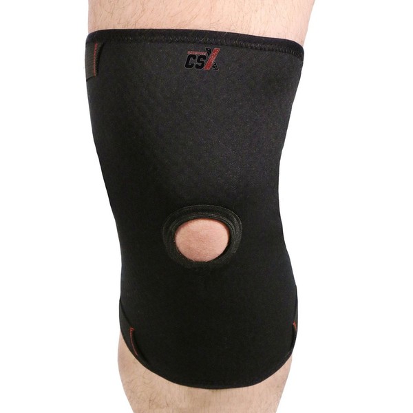 CSX Knee Sleeve, Patella Support, Anotomic Fit, Sport Performance, Large