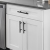 10 Pack Cabinet Handles with 3.75 Inch (96mm) Hole Center