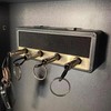 Toumett 4 Pcs Guitar Plug Keychain for Key Holder for