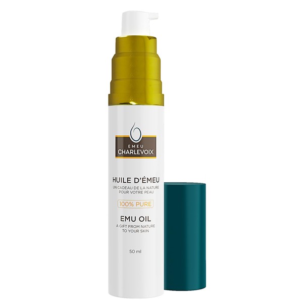 Emeu Charlevoix 100% Pure Emu Oil - Canadian-Made Award-Winning Quality,