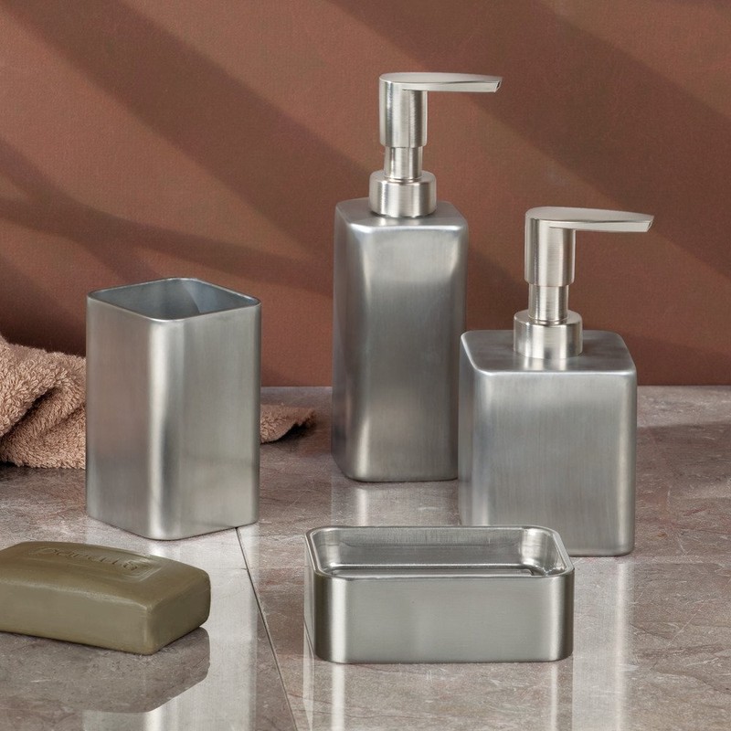 InterDesign 石鹸 ソープ デッシュ ホルダー トレイ Gia ステンレス 16080EJ