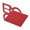 1 Pair Modern Bookend Non Slip Heavy Duty Decorative Book