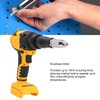 Oreilet Cordless Rivet Gun, 3.2‑4.8mm Brushless Portable Electric Rivet Tool,