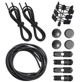 CVDYWDJIE 2 Paar Elastische Schnürsenkel, Keine Notwendigkeit, Schnürsenkel Zu Binden, Elastische Elastische Schnürsenkel, Anti-Fall-Schnürsenkel, Geeignet Für Sportschuhe Und Freizeitschuhe