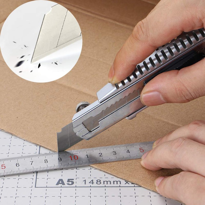 DOWELL Utility Knife Retractable Utility Knife Box Cutters Heavy Duty