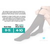 Winterlace Women’s Trouser Socks, Opaque Stretchy Nylon Knee High, Many