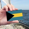 TRIOSK Fridge Magnets Country Flags Magnet Flag Bahamas Countries Travel