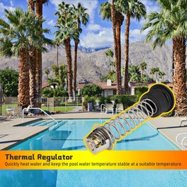 Dexepe Thermal Regulator Compatible with Pentair MasterTemp Sta-Rite Max-E-Therm Pool Spa Heaters Replace 77707-0010 38000-0007S, for 125 200 250 300 333 400 SR200 SR333 SR400 Models