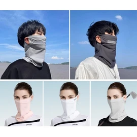 Sports Sun Protection Face Mask for Golf Running Mask Women's Pink