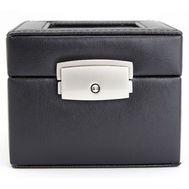 Royce Leather Luxury Two Slot Watch Box in Genuine Leather