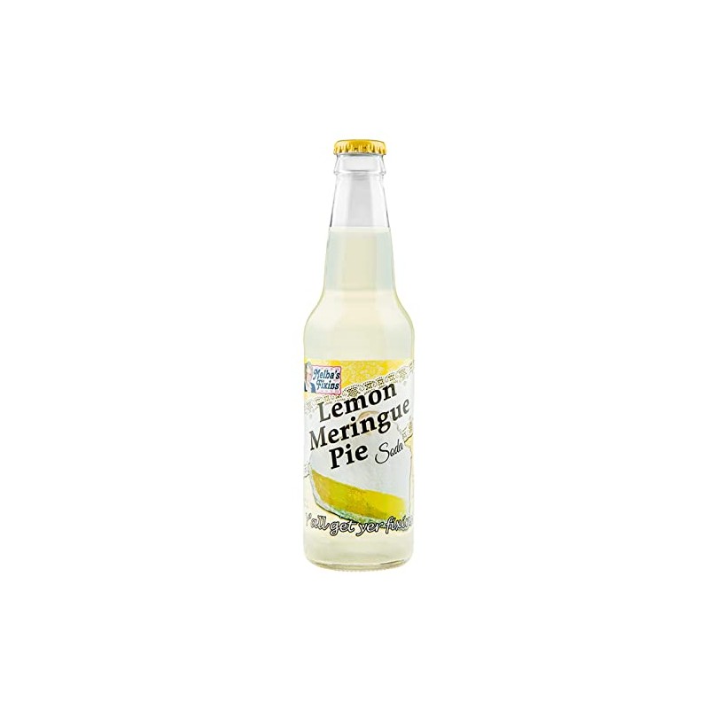 Rocket Fizz Melba's Fixins Lemon Meringue Pie Soda Flavor |