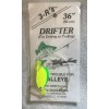 3- R's Drifter Walleye Rig 2 Hook Chartreuse / Green