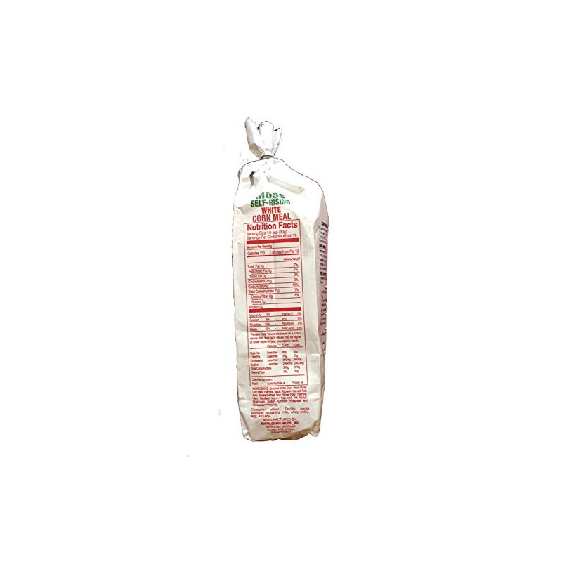 Moss Self-Rising White Corn Meal 5Lbs