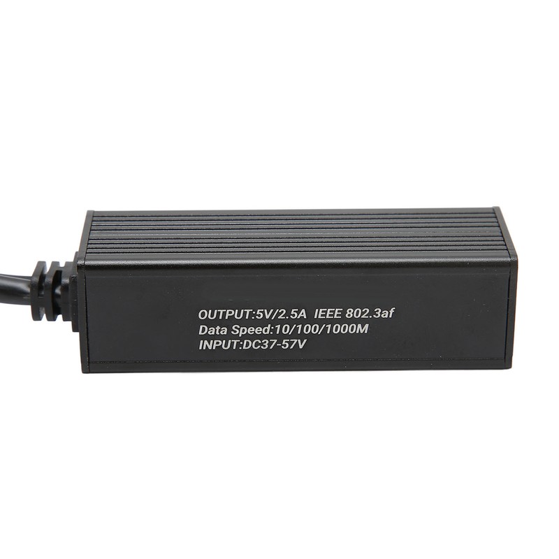 POE Splitter Metal Shell Design 5V 2.5A Type C Interface