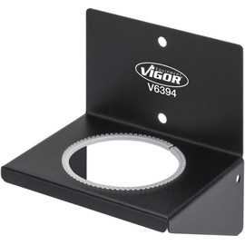 ViGOR V6394 Impact Wrench Holder, Fits All ViGOR Workshop Trolleys with Four Threaded Sleeves, with Plastic Edge Protection, Secure Shelf Directly on Workshop Trolley