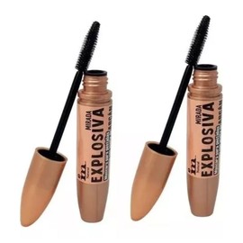 GAERO GLOBAL SOLUTION 2 Piezas De Rimel Mirada Explosiva Ime Natural By Gaero Shop  Mscara Para Pestaas  Con Aceite De Argn  Tono Negro  13 g         