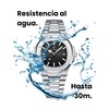 Reloj de lujo para hombre correa de acero inoxidable minimalisa
