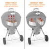 onlyfire Stainless Steel Charcoal Briquet Holder Charcoal Basket for Weber