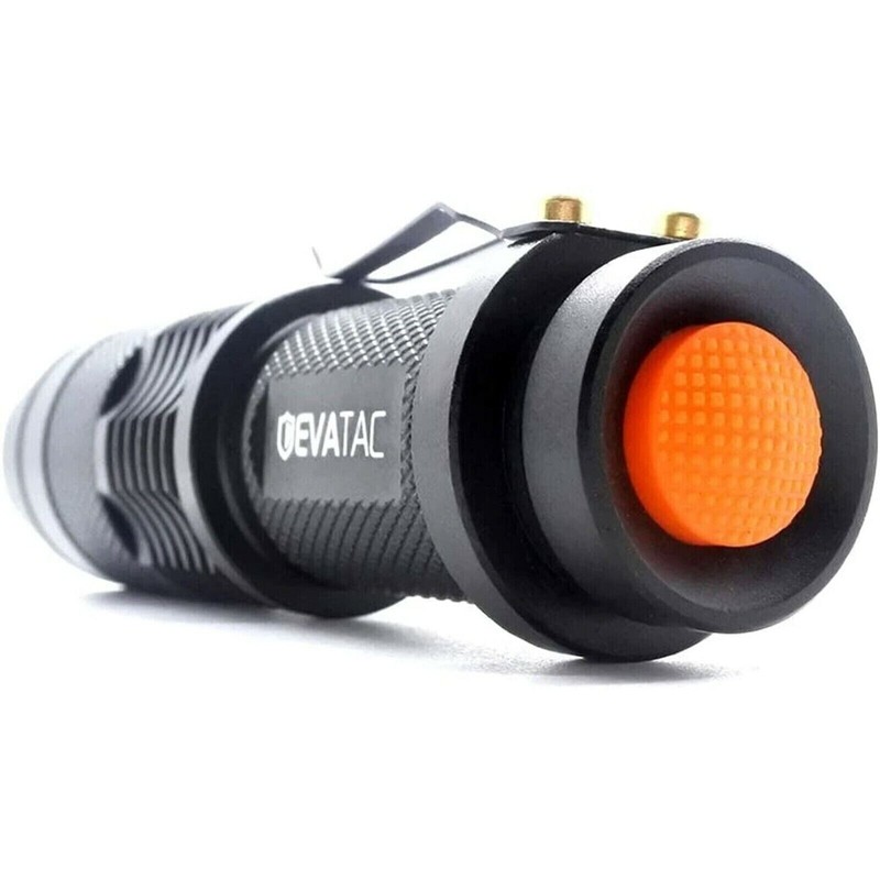 EVATAC Evatec Nano Flashlight, Small Tactile Flashlight