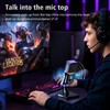 Facmogu HK2 - Micrófono para juegos, micrófono dinámico USB para