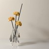 Kitcom Flower/Bud Crystal Vase Decorative Vases for Home, Wedding, Christmas,