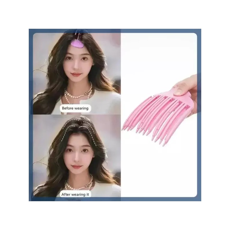 1/2개 열 없는 헤어 컬링 클립 자연스러운 보송보송한 스타일링 도구