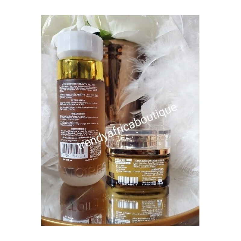 Proxima 2pcs. Peau De LUNE Exfoliating Face Cleanser & Facial
