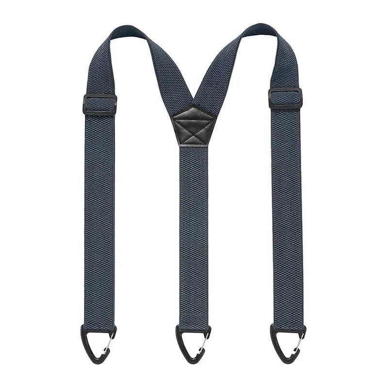 Men’s Work Suspenders for Trousers – 1.5-Inch Wide Adjustable Elastic