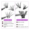 Kit De Extensiones De Pestañas Lashes 30d-100d 10-18mm 300ps