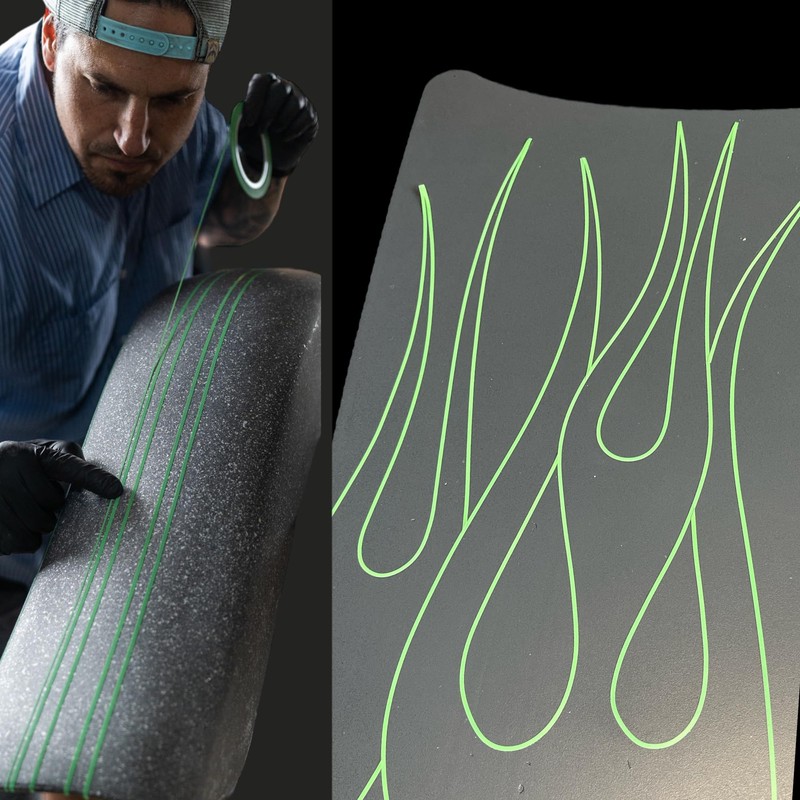 LiME LiNE Flexible Vinyl Fine Line Masking Tape for Automotive
