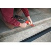 G-Floor 20' Vinyl Garage Threshold in Midnight Black Color for
