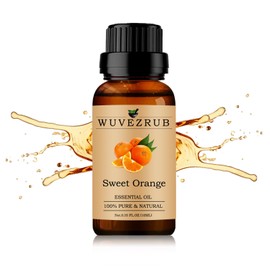 Sweet-Orange Essential Oils 10ML, Organic 100% Pure and Natural Sweet-Orange Essential Oil for Aromatherapy Diffuser - 0.33 Fl Oz/Sweet-Orange