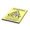 CCTV In Operation, Warning, Security, Sign, Notice, Black and Yellow