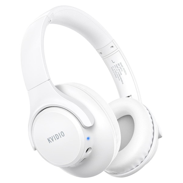 Bluetooth Headphones Over Ear,KVIDIO 65 Hours Playtime Wireless Headphones with