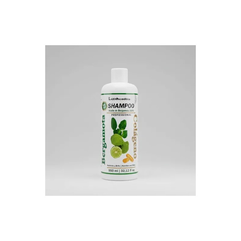 Shampoo Bergamota Colageno Brillo Nutricion Labs Incredible Products 950ml