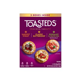 Kellogg's Kellogg s Toasteds Crackers Variety Pack (40 oz.)