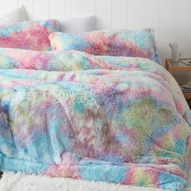 Unicorn Dreamz - Coma Inducer® Oversized King Comforter Set - Buttercup Rainbow