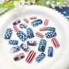 Independence Day Press on Nails Medium Square Fake Nails with