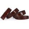 Barry.Wang Eagle Belt for Mens Ratchet Buckle Real Leather Business