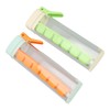 2PCS Ice Cube Trays 6 Grids Easy Release Reusable Ice