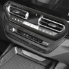 Central Control AC Air Vent Cover Trim Carbon Fiber Style
