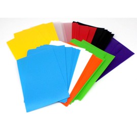 docsmagic.de Double Mat Card Sleeves Standard – Black Blue Green Red White Yellow Mint Pink Purple Orange Light PKM MTG